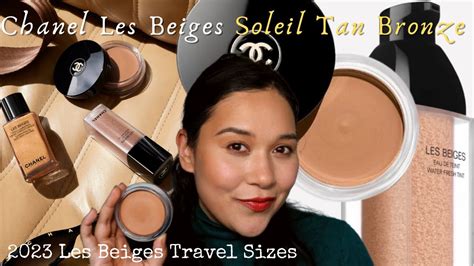 what should i apply soleil de tan chanel with|LES BEIGES Healthy glow bronzing cream 390 .